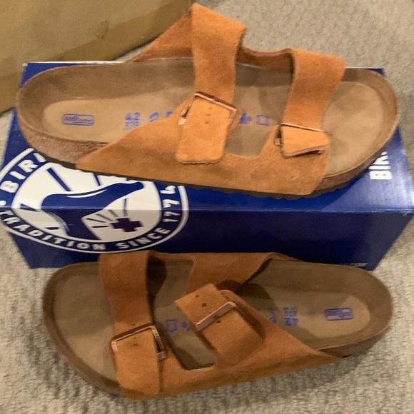 Birkenstock Shoes - Birkenstock Arizona BS mink soft footbed asst jg